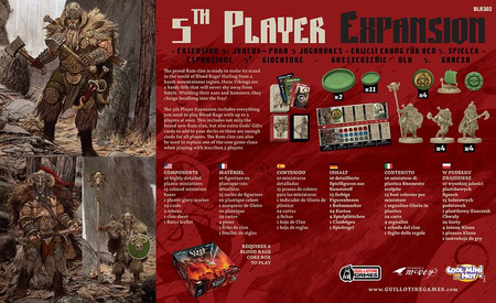 Gra Blood Rage 5 gracz dodatek