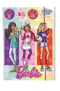 Szkicownik Barbie kariera 2 szablony