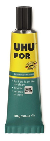 Klej modelarski UHU do pianek i styropianu 50ml