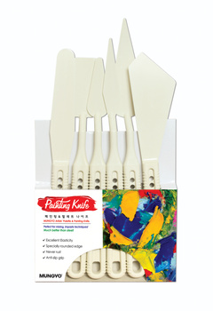 Szpachle malarskie Mungyo komplet 6 szt.