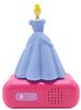 Budzik cyfrowy z lampką nocną Księżniczki i efektami dźwiękowymi RL800DP