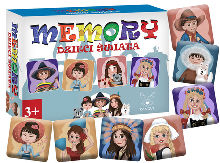 Gra Memory Dzieci Świata