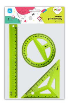 Zestaw geometryczny 3D Happy Color