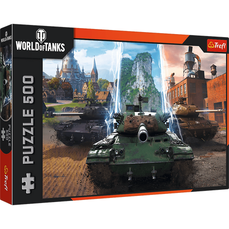 Puzzle 500 World of tanks Czas na akcję 37535