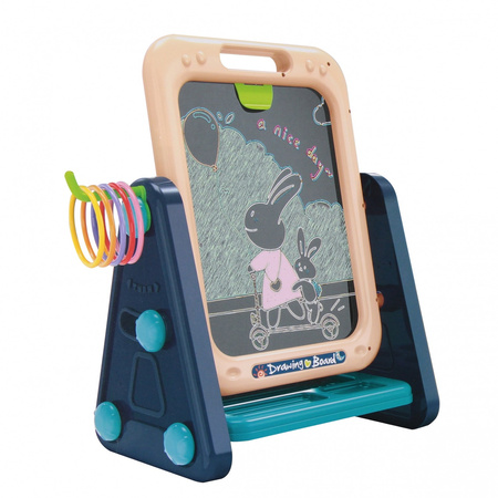 Tablica magnetyczna 2w1 z akcesoriami