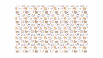 Podkład na biurko 58x38 z nadrukiem kittens