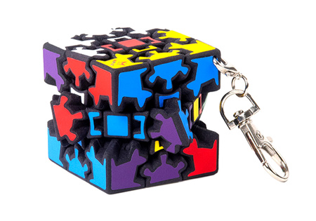 Łamigłówka MINI brelok Gear Cube Recent Toys poziom 3,5/5
