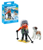 Playmobil Narciarz z bernardynem 71741
