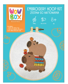 Zestaw do haftowania Radosne Kapibary WOW0272