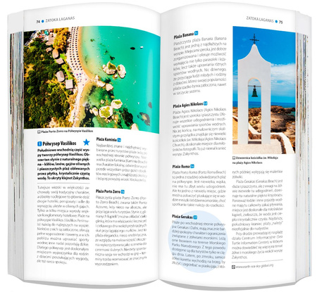 Korfu i Zakynthos zestaw przewodnikowy 2w1 light 2024