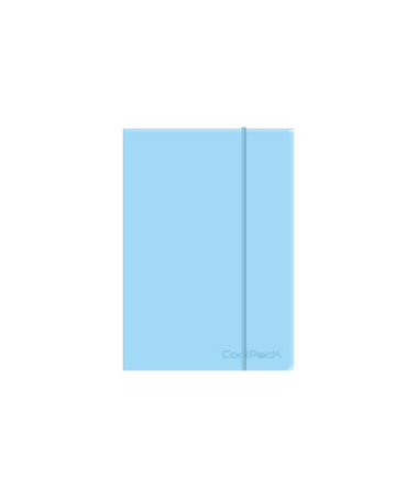 Brulion A5 80k linia z gumką Coolpack pastel powder blue