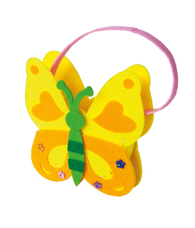 Moja torebka z filcu Motylek