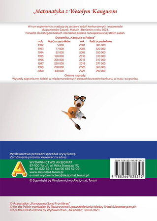 Matematyka z wesołym kangurem 2023 Kangur7
