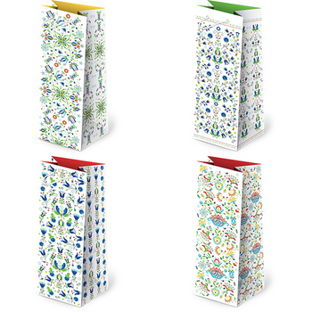 Torebki ozdobne AL2-55 Folklor kaszubski 10 sztuk