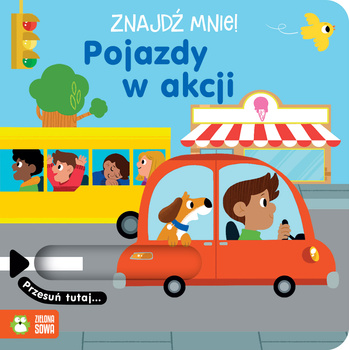 Pojazdy w akcji. Znajdź mnie!