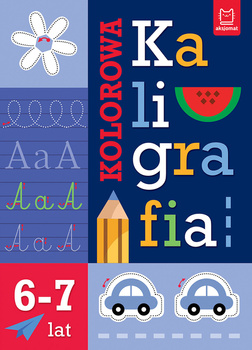 Kolorowa kaligrafia 6-7lat