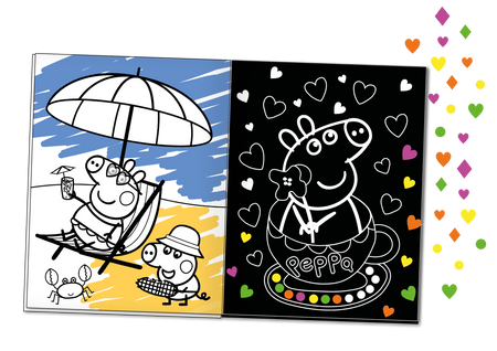 Baw się kolorami. Świnka Peppa. Neon. Moc koloru