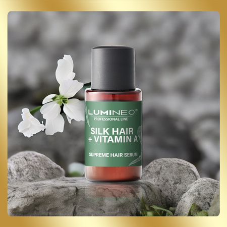 Serum do włosów jedwab z witaminą A LUMINEO 20ml