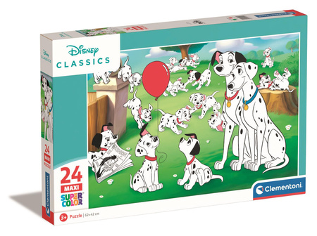 Puzzle 24 maxi super kolor Disney animals 24245