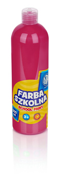 Farba szkolna Astra 500 ml różowa