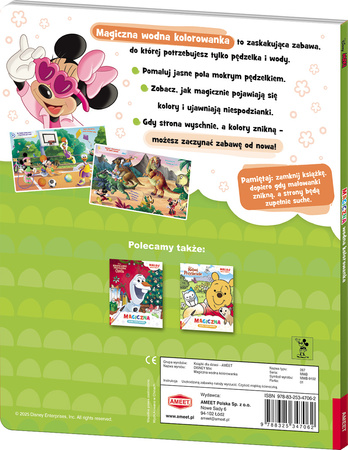 Disney Miki. Magiczna wodna kolorowanka