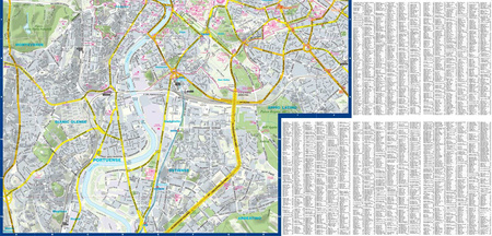 Rome and the Vatican pocked map 1:15 000 laminat midi 2023