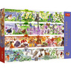 Puzzle 1000 Premium Plus Tea Time Cztery pory roku 12078