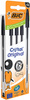 Długopis Cristal Original BIC czarny pouch 4 szt.