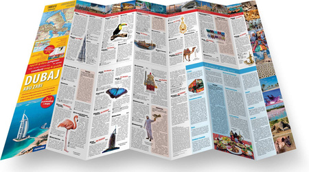Dubaj i Abu Zabi map&guide PL laminat 2023