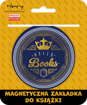Zakładka magnetyczna kulka Hello Books