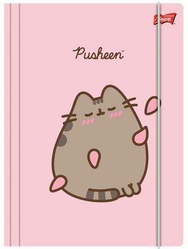 Teczka A4 z gumką Pusheen