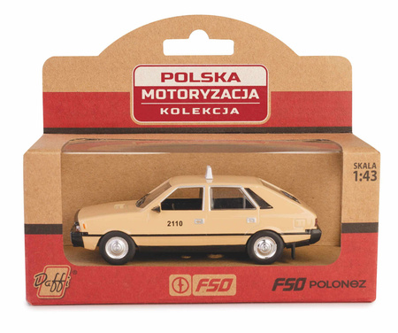 PRL FSO Polonez TAXI beżowy