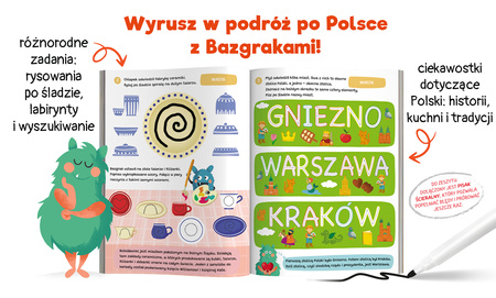 Bazgraki poznają Polskę. Kapitan Nauka. Bazgraki