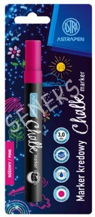 Marker kredowy okrągły Astrapen różowy