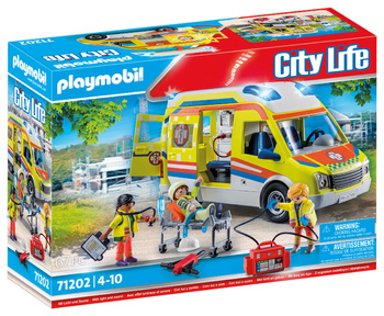 Playmobil Karetka pogotowia ze światłem i dźwiękiem 71202