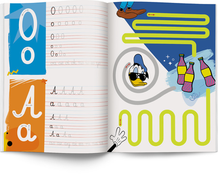 Disney uczy Miki Kaligrafia UKA-9301