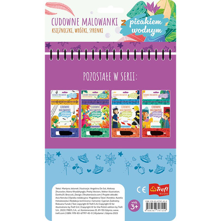 Księżniczki, wróżki, syrenki. Pisak wodny