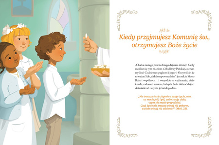Jezus przychodzi do Ciebie. Książka na Pierwszą Komunię Świętą