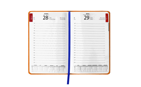 Kalendarz 2026 A5 LUX north face dzienny V1 niebieski K-A5D NF