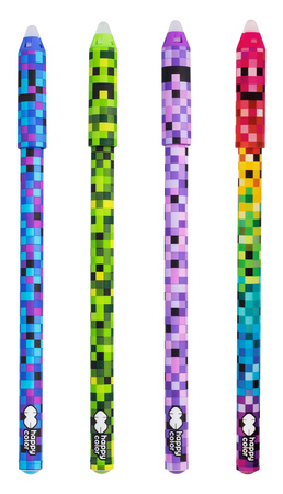 Paczka Długopis wymazywalny PIXI 0.5mm niebieski 12 szt. mix Happy Color