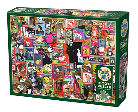 Puzzle 1000 W krainie kotów 112214