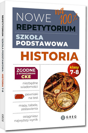 Historia. Nowe Repetytorium 2026. Szkoła podstawowa. Klasa 7-8