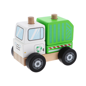 Zabawka drewniana Garbage truck 61764