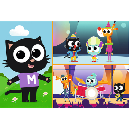 Puzzle 24 Maxi Przygody małego Kotka Milo 14371