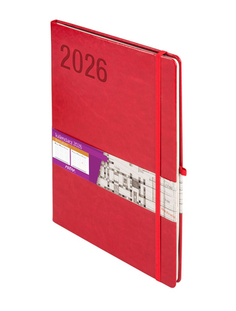 Kalendarz 2026 Formalizm A4 TDW czerwony