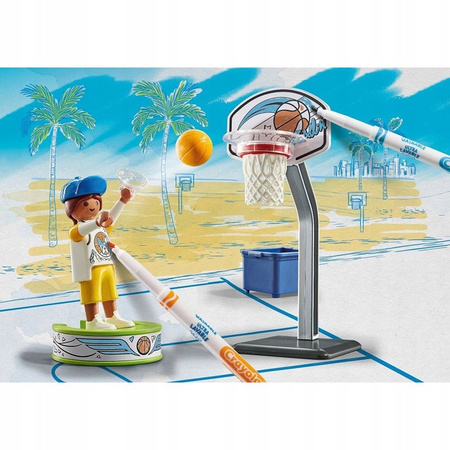 Playmobil Skater z piłką do koszykówki 71516