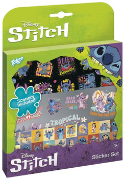Zestaw Naklejek ze Stitchem i przyjaciółmi