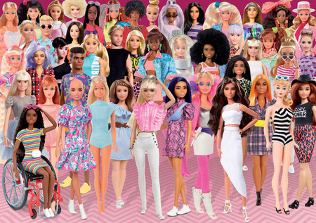 Puzzle 1000 Barbie 111356