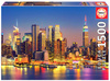 Puzzle 1500 Manhattan nocą Nowy Jork USA 109547