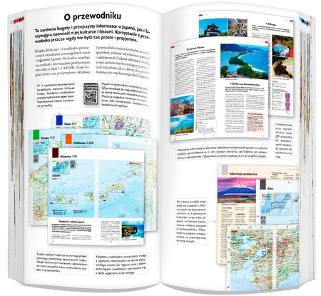 Japonia Przewodnik z atlasem